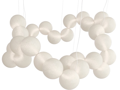 Ball chandelier tandem chandelier