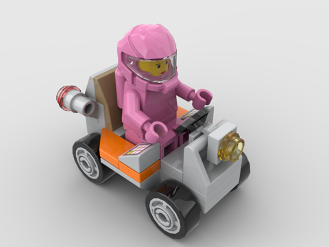 LEGO toy blocks motorcycle