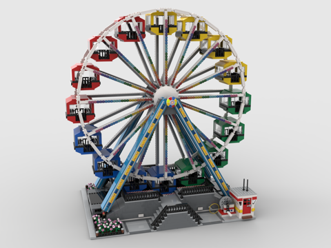 LEGO Toy Blocks Playground Ferris Wheel