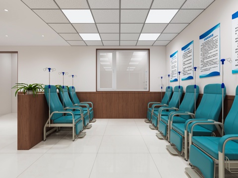 Modern Infusion Room Traditional Chinese Medicine Room Pharmacy