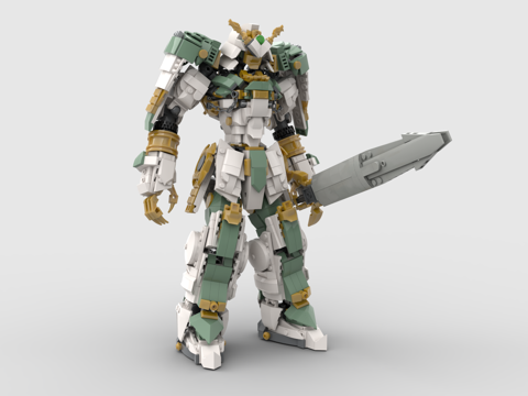 Lego LEGO Toy Blocks Titan Mech Gundam Mech Warrior