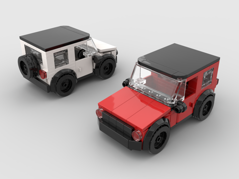 Lego Lego toy blocks jeep buggy