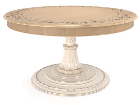 French table round table