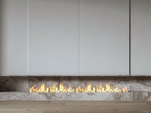 Modern Fireplace Wall Stove