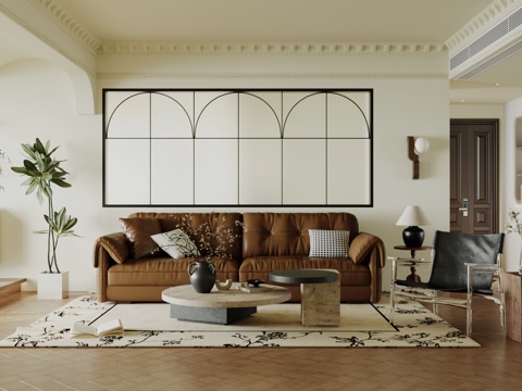 Mid-century Style Living Room