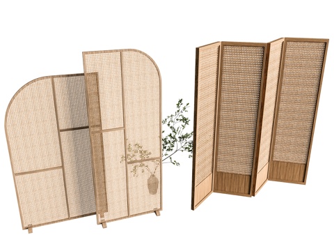 New Chinese Folding Screen Partition Screen