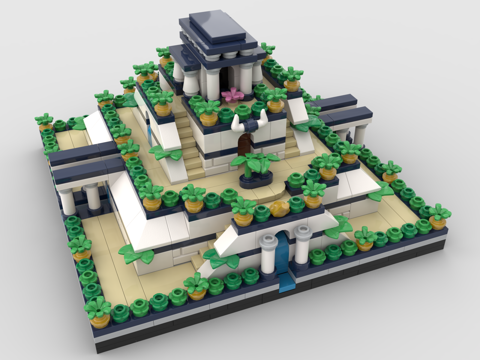 Lego LEGO toy blocks Marduk Temple