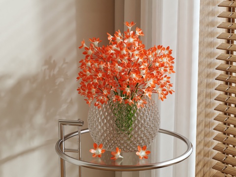 Vase floral arrangement