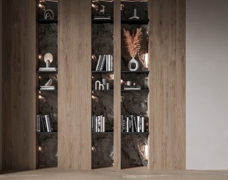 Modern Bookshelf Decorative Rack Display Rack