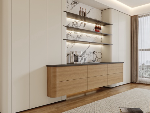 Modern Suspension Sideboard