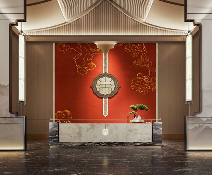 New Chinese Hotel Front Desk