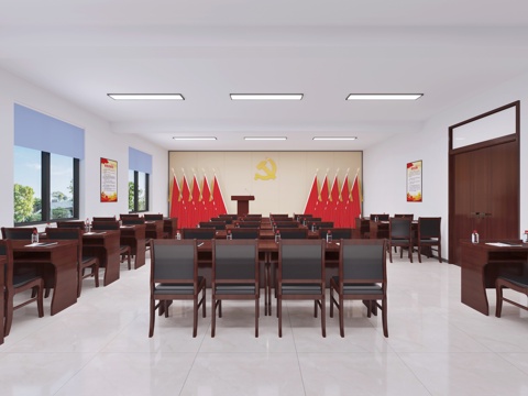 Modern Party Building Conference Room