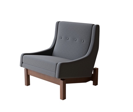 Modern Lounge Chair Single Sofa