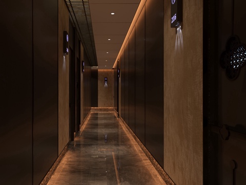 New Chinese Club Corridor