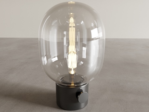 glass table lamp