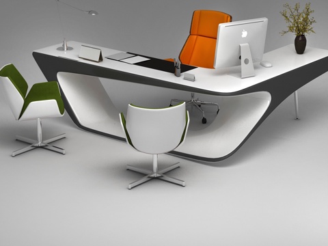 Modern Class Desk Office Desk Office Desk and Chair