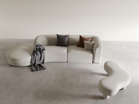 shaped sofa curved sofa