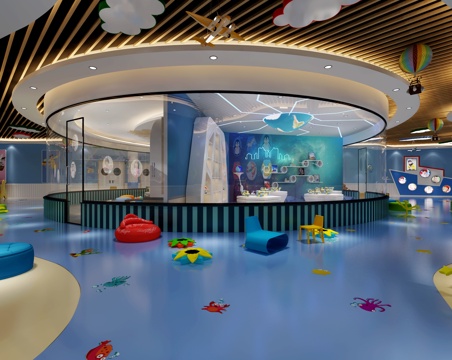 Modern Ocean Theme Playground