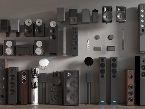 Audio hoisting audio wall-mounted speaker