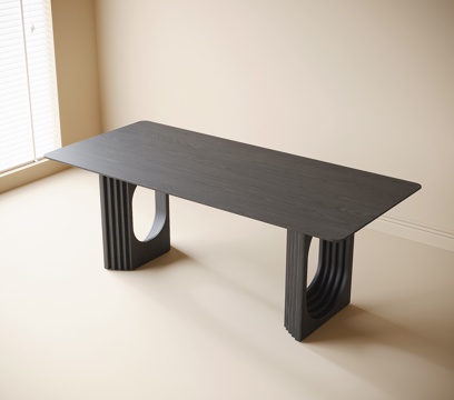 Modern dining table