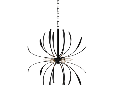 Modern Minimalist Chandelier Black Chandelier Dining Room Chandelier Living Room Chandelier