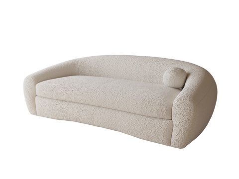 Cream Style multi-person sofa