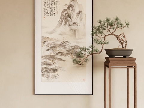 New Chinese Landscape Painting Decorative Painting