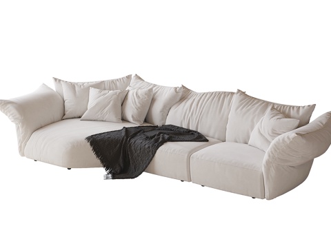 Modern Petal Sofa Multi-Person Sofa Living Room Sofa