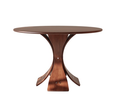 Solid wood dining table