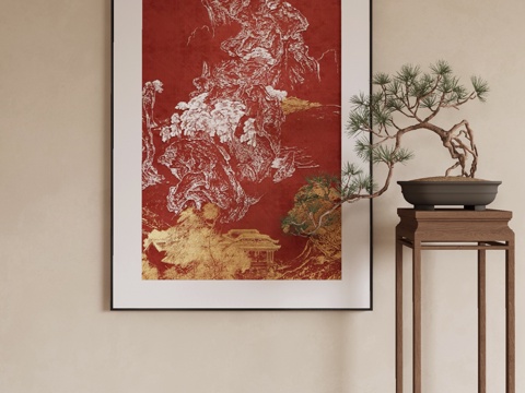 New Chinese Landscape Painting Decorative Painting