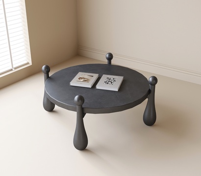 French Round Coffee Table