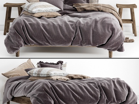 Silent double bed