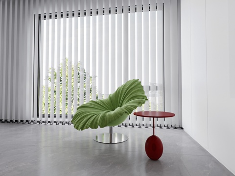 petal chair lotus leaf chair stainless steel chair Lounge Chair