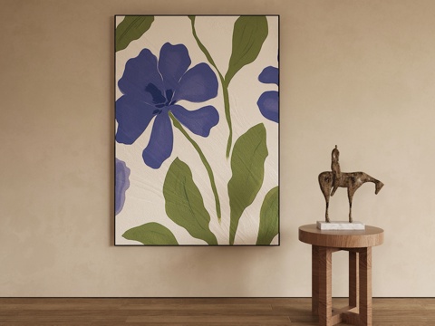 Modern Flower Painting Decorative Painting