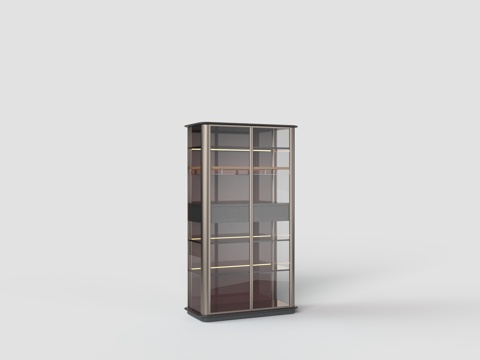 Modern Glass Wine Cabinet