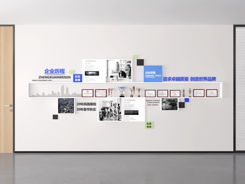 Exhibition Hall Culture Wall Enterprise History Wall