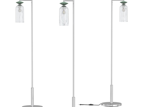 Modern Glass Floor Lamp