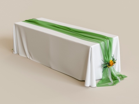 Modern Dessert Tablecloth Table Runner Long Dining Table