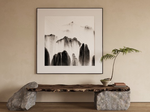 New Chinese Ink Painting Decorative Painting