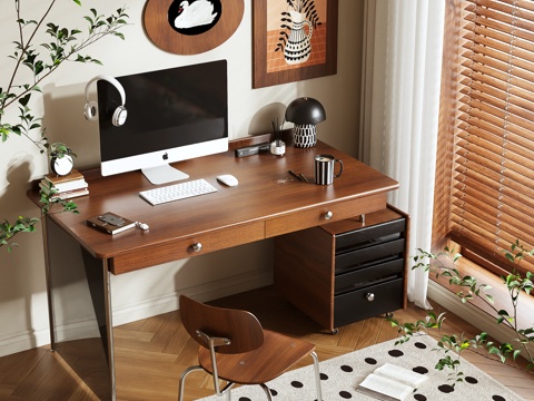 Mid-century Style Writing Desk