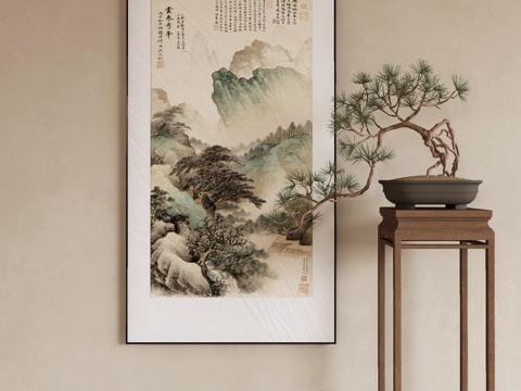 New Chinese Landscape Painting Decorative Painting