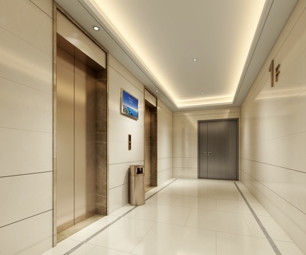 Modern Elevator Hall Community