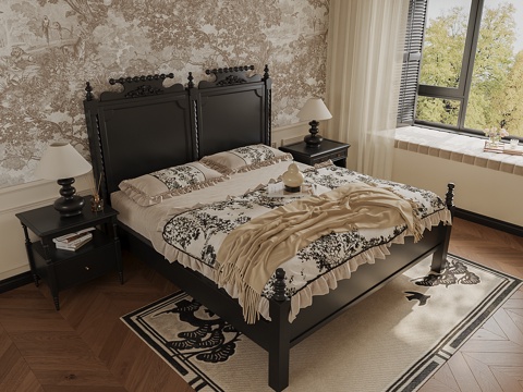 French Double Bed