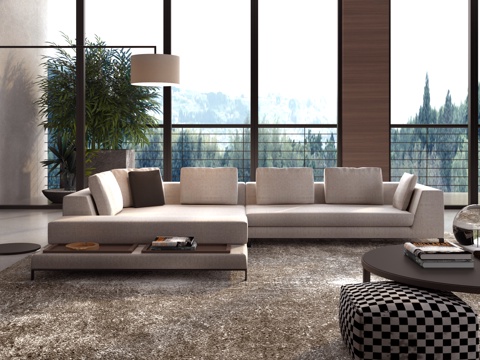 Minotti Sectional Sofa