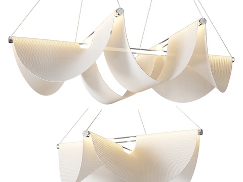 Moooi creative chandelier curtain lamp