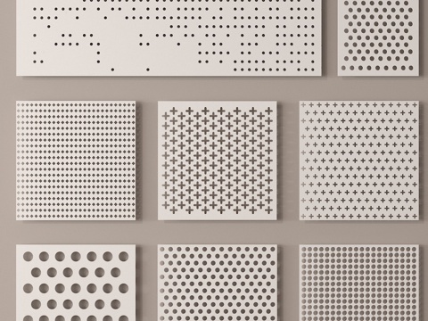 Perforated plate Perforated plate Aluminum gusset plate Hollow plate