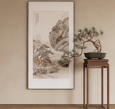 New Chinese Ink Painting Decorative Painting