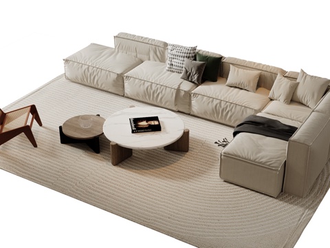 Cream style sofa