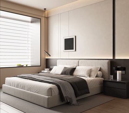 Modern Minimalist Bedroom