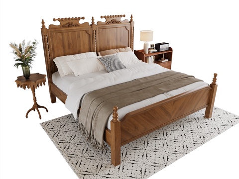 American Double Bed